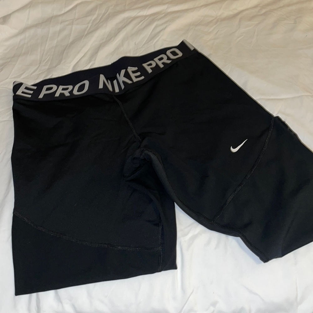 Womens plus size Nike capris dri-fit pants black and grey size 1x